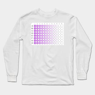 96 Well Plate Microplate Multiwell ELISA Long Sleeve T-Shirt